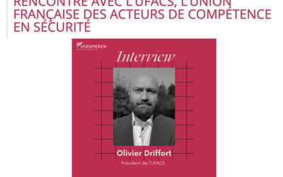 Interview d’Olivier Driffort sur le site de VERSPIEREN